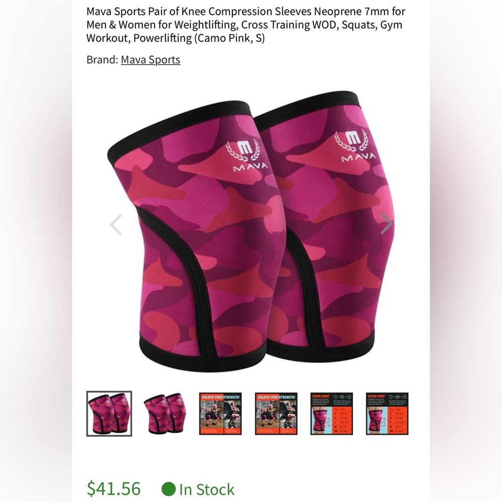 Knee Compression Sleeves Small